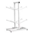 thumbnail image 3 of Colaxi Ball Storage Rack Display Stand Accessories Iron Versatile Basketball Rack Organizer for Garage Gym Rugby Football Volleyball White, 3 of 8