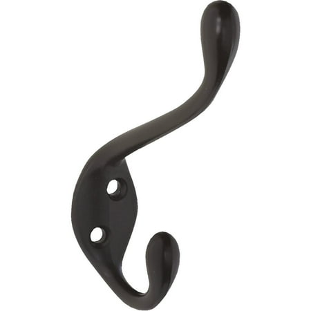 

1PK National Heavy-Duty Oil Rub Bronze Coat and Hat Wardrobe Hook