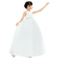 thumbnail image 4 of Ekidsbridal Girl Pageant Flower Girl Dress - V-Back Satin with Rhinestones PR123-A (Size: 2-12), 4 of 6