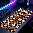thumbnail image 6 of 35.4x15.7 Inch Large Mouse Pad for Desk, Decorative Cute Halloween Checkered Keyboard Mat, Non-Slip Rubber Base XXL Mousepad, 6 of 7