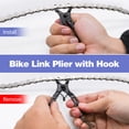 thumbnail image 4 of Kit de cadenas para bicicleta RUBY.Q de una sola velocidad, 6/7/8 velocidades con rompecadenas, 4 of 7