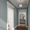 thumbnail image 4 of Livex Lighting Livingston 3 Light Brushed Nickel Chain Hang/Ceiling Mount, 4 of 15