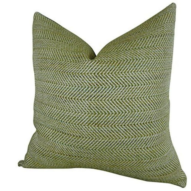 Plutus Parsburg Handmade Throw Pillow, (Double sided 20" x 30" Queen)