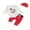 Red, variant on Liacowi 3PCS Newborn Baby Boy Clothes Long Sleeve Letter Santa Hat Print Romper Bodysuit Drawstring Pants Hats Infant Christmas Outfits 0-24M