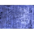 thumbnail image 1 of Ahgly Company Machine Washable Indoor Rectangle Oriental Blue Industrial Area Rugs, 5' x 7', 1 of 4