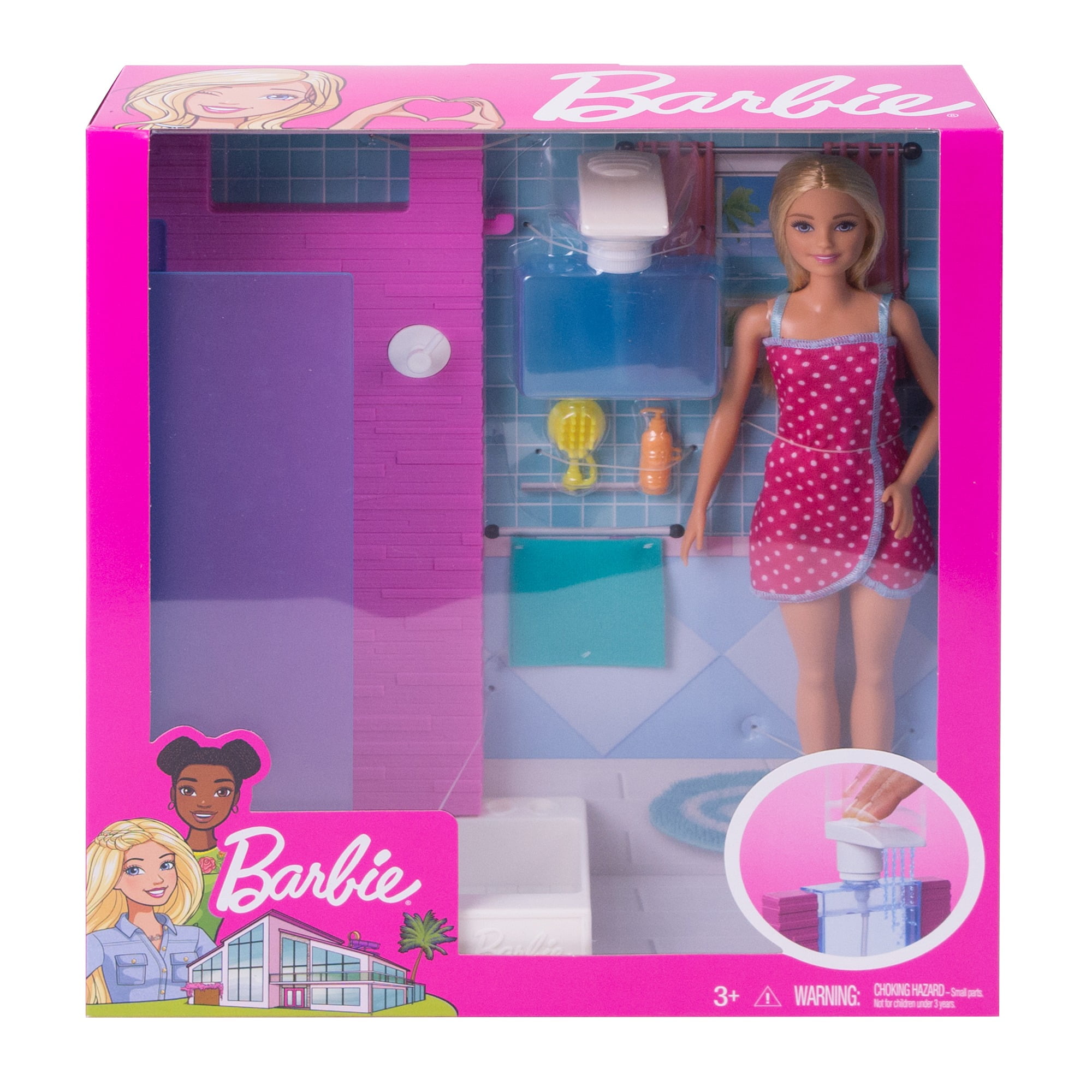 barbie glam bathroom set