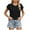 Black, variant on Horkkom Shirts for Women Summer Spring Tops Short Sleeve T Shirts Basic Casual Trendy Tee Clothes, Gifts for Women