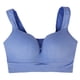thumbnail image 1 of Sujetador Deportivo Push Up De Cobertura Total Sin Costuras Deep-V Morado Claro XL Sunnimix Sostén deportivo, 1 of 8