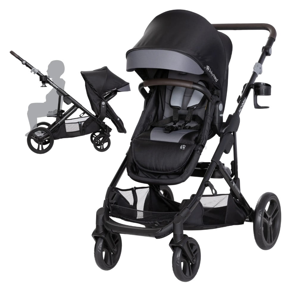 Baby Trend Morph Modular Stroller - Single to Double - Dash Black