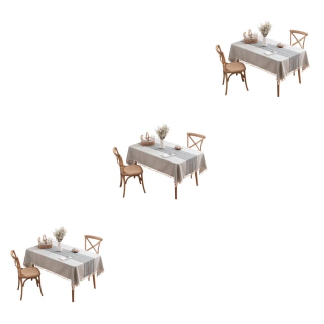 Inteprter Cubierta de resistente a St para celebraciones de bodas y festivales Accesorios de decoración de de comedor de poliéster de fácil Type1 NO1