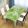 thumbnail image 7 of Coolnut Patrick's Day Clover Fabric Square Tablecloth - Waterproof and Wrinkle-Resistant Table Cloth 60x60 Inch Table Cover for Indoor & Outdoor Dining House Decor, 7 of 7