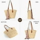 thumbnail image 4 of Bolsa de playa Trifabricy, grande, tejida en paja, para mujer, 4 of 8