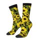 thumbnail image 1 of Balery Sunflowers In Vintage Calcetas Largas con Estampado para Hombre y Mujer – Suaves y Transpirables, Talla Única (US 5-11), 1 of 6