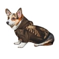 thumbnail image 7 of Honeii Western Skull Cowboy Print Small Dog Hoodies Pet Hooded Sweatshirts Fall Winter Puppy Cat Sweaters Warm Clothes for Small Dogs Outfits Costume-XX-Large, 7 of 7