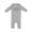 AC-Heather Grey, variant on Peace Light Hanukkah Baby Romper Coveralls