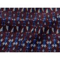thumbnail image 4 of oneOone Viscose Jersey Fabric Leaves & Floral Block Decor Fabric Printed BTY 60 Inch Wide, 4 of 4