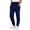 Navy, variant on JTieacloth Mens Classic Casual Pant Casual Men's Pants Comfortable Lightweight Spring Autumn Sweatpants For Everyday Wear Without Drawstring Blue