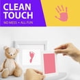 thumbnail image 3 of YISITIAN Extra Large Clean Touch Ink Pad, Jumbo Inkless Hand and Foot Stamp for Baby Keepsakes, Safe No-Skin-Contact Memory Making for Newborns and Infant Family Gifts, Pink AZ1014-4481, 3 of 7