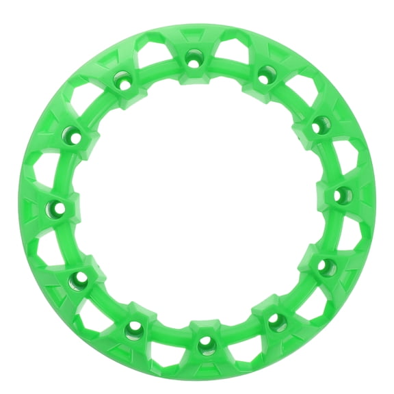 STOBOK Green Plastic Atv Wheel Hub Caps Universal Fit for Quad Rims Stylish Design