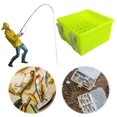 thumbnail image 4 of Caja Organizadora Almacenamiento Webfoot Octopus Egi Anzuelo Calamar Minnow Organizadores Cebo Duro Con Orificio Drenaje Accesorios Pesca Carpa, 4 of 9