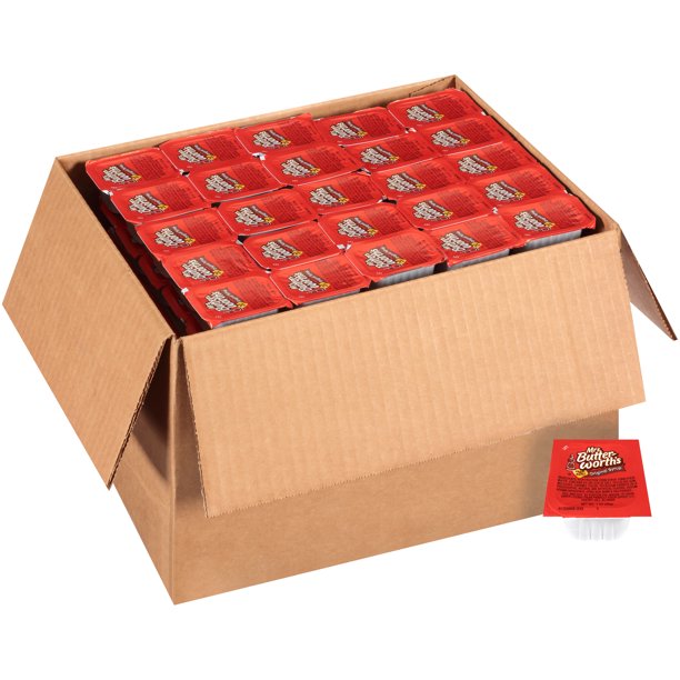 Mrs. Butterworth's Table Syrup Single Serve 1 oz. Cups, 200 per Case