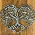 thumbnail image 6 of Sdcart Metal Tree of Life Decor, Metal Wall Decor, Tree Art Wall Decor, Metal Wall Art, Tree of Life Decor, Living Room Bedroom Indoor Outdoor Metal Wall Art Hangings (04), 6 of 6