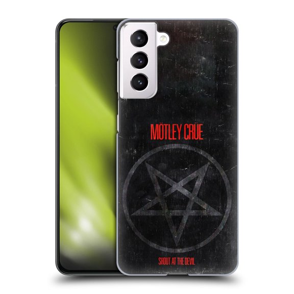 Head Case Designs Officially Licensed Motley Crue Albums SATD Star Hard Back Case Compatible with Samsung Galaxy S21 5G