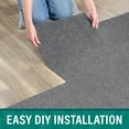 thumbnail image 5 of Boone Hobnail Gray Residential 18 in. x 18 in. Peel and Stick Carpet Tile Square 22.5 Sq. ft. 10 Tiles Per Box, 5 of 12