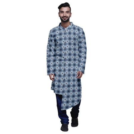 

Atasi Cotton Printed Kurta Set For Men Designer Casual Kurta Pajama Clothing
