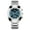 Silver_Blue dial, variant on Men's Oval Quartz Watch – Waterproof Design with Six-Pointer Dial and Calendar Function