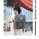 thumbnail image 3 of Retro Laptop Backpack College Bag Men 15.6 Inch (Black), 3 of 5