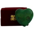 thumbnail image 5 of SHREYAS Heart Shaped GREEN DZ Solid Material Cremation Urns Keepsake Vase for Human & Pet Ashes, 5 of 5
