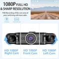 thumbnail image 5 of 2025 New 64G Enesy Front and Rear Dash Camera, Enesy Dash Cam, Enesy Front & Rear Dash Cam, Wireless WiFi Connection, 1080p HD Night Vision Dual Video Recording, 5 of 16