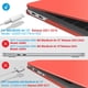 thumbnail image 4 of Ibenzer Compatible Con Macbook Air De 13 Pulgadas 2022 2021 2020 M1 A2337 A2179 A1932 Carcasa Rígida De Plástico Con Cubierta De Teclado Para Mac Retina Display Con Touch Id Coral Orange Mma-T13Lcor+1, 4 of 5