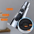 thumbnail image 3 of Faucet Sprayer Nozzle Kitchen Faucet Sprayer Head Replacement Pull Down Faucet Spray Head Pull Out Faucet Sprayer Nozzle, 3 of 8