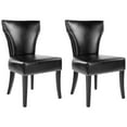 thumbnail image 6 of SAFAVIEH Jappic Glam Style Upholstered Curved Side Chair, Set of 2 (22.8 in. W x 25.8 in. D x 37 in. H), 6 of 6