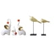 thumbnail image 1 of Esculturas de elefantes, figuras de cerámica, adornos de escritorio, estatuas de pájaros de madera, artesanías únicas de animales, adecuadas para la d, 1 of 8