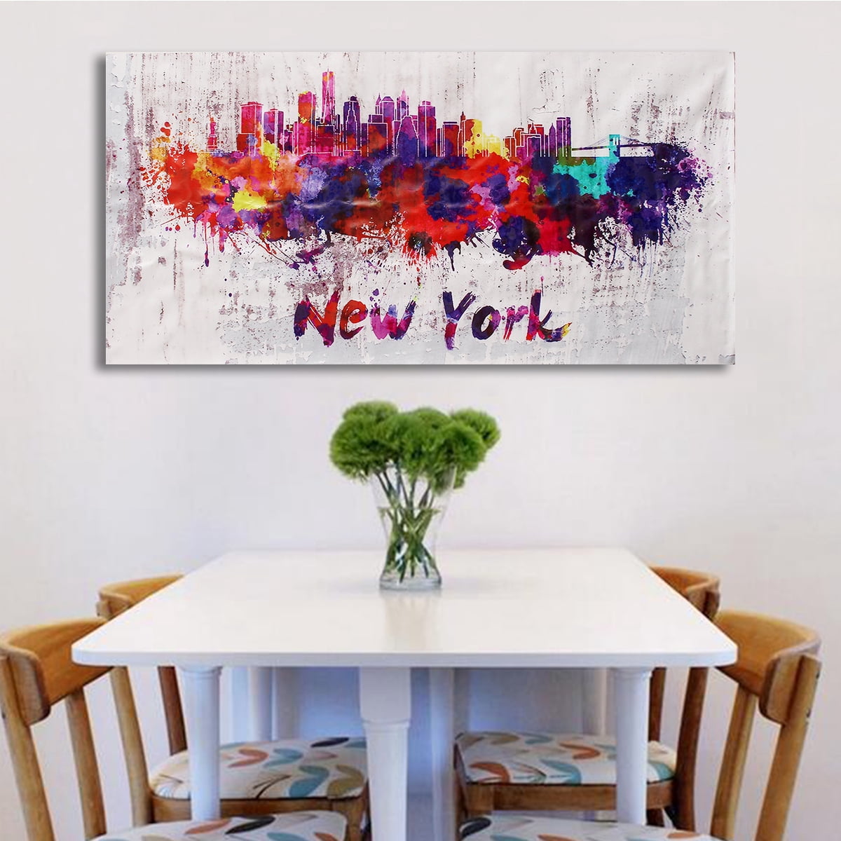 On 1/3/4 Pcs Frameless Canvas Prints Pictures, Morden Abstract