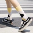 thumbnail image 2 of Geometric Staircase Pattern Socks from the Sock Panda (Adult Medium - Women's Shoe Sizes 5-10), 2 of 2