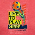 thumbnail image 3 of CafePress - Live To Play Nerf Soccer T Shirt - Womens Tri-blend T-Shirt, 3 of 4