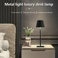 thumbnail image 4 of Cordless Table Lamp,Touch Night Light Rechargeable LED Minimalist Table Light For Camping Coffee Shop Restaurant, 4 of 8