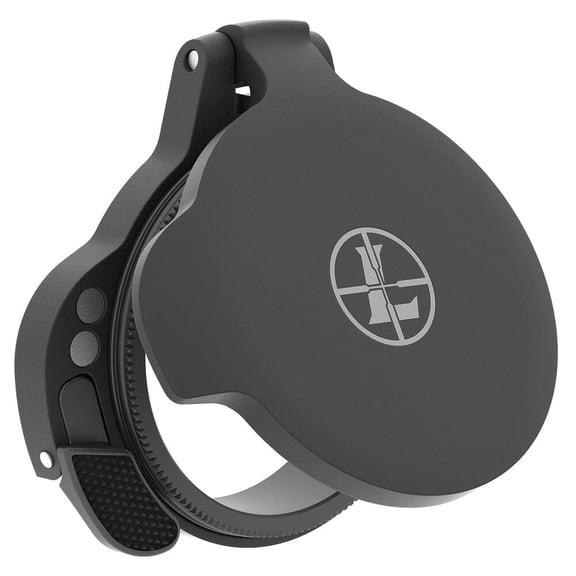 Leupold Alumina Flip-Up Long Gun Optic Cover Ultralight Eyepiece, Matte Black