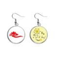 thumbnail image 1 of Pendiente Sol Flor Pendiente Joyas Moda Unbranded M, 1 of 3