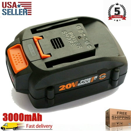 

New For WORX 20V MAX Extend Lithium-ion Battery WA3520 WA3525 WA3575 WG155 WG540