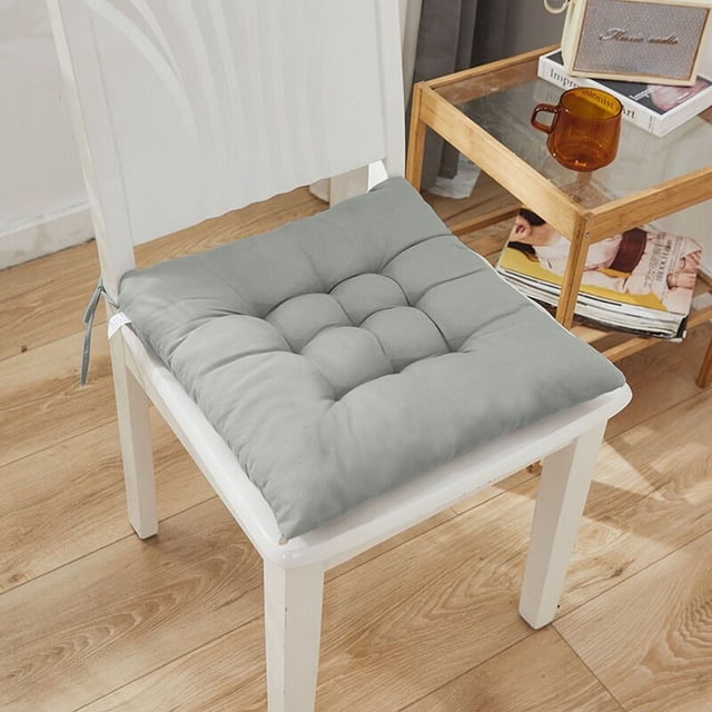 Fiudx Almohadillas de Cojín, Cojín de Asiento Ergonómico con Soporte, Diseño Elegante y Suave, Fácil de Limpiar y Duradero, para Uso En Exteriores En Casa o En La Oficina, Cómodo para Cualquier Espac
