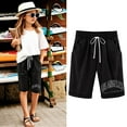 thumbnail image 2 of Shorts for Girls Solid High Waisted Athletic Baby Girl Summer Clothes Beach 7-8 Years Girls Fashion, 2 of 4