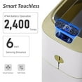 thumbnail image 3 of Joybos Motion Sensor Trash Can with Lid 3.5 Gallon - Hands-Free,Slim Waterproof Trash Bin for Bedroom,Bathroom,Office,Living Room, 3 of 9