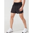 thumbnail image 3 of Pantalones cortos deportivos para hombre con forro y bolsillo con cremallera en la cintura, secado rápido, 3 of 8