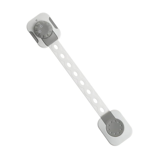 Cerraduras de seguridad para niños YONGSHENG cerradura de seguridad de 3 piezas con ADHESIVO 3M a prueba de bebés gris