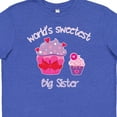 thumbnail image 4 of Inktastic World's Sweetest Big Sister Youth T-Shirt, 4 of 5